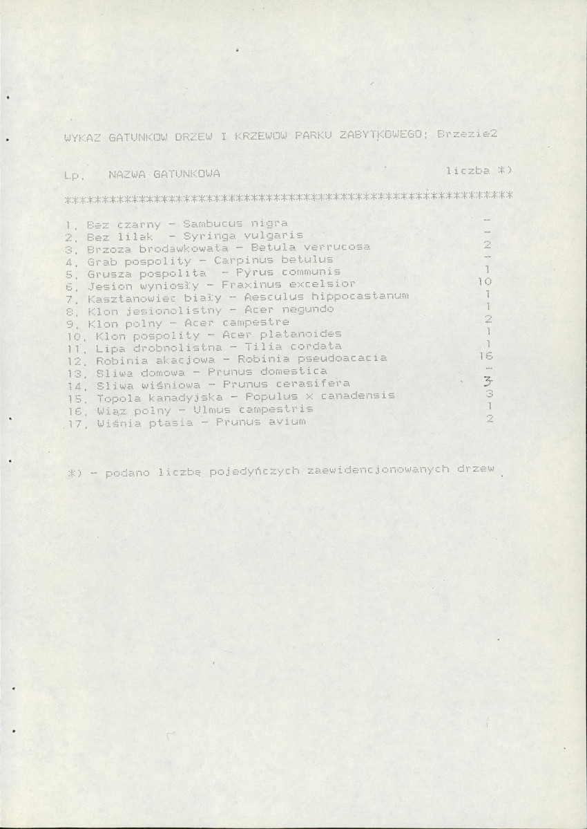 EP - Ewidencja parkowa, skan nr 18