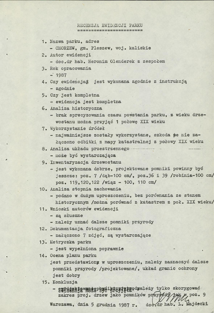 Ewidencja parkowa, skan nr 6