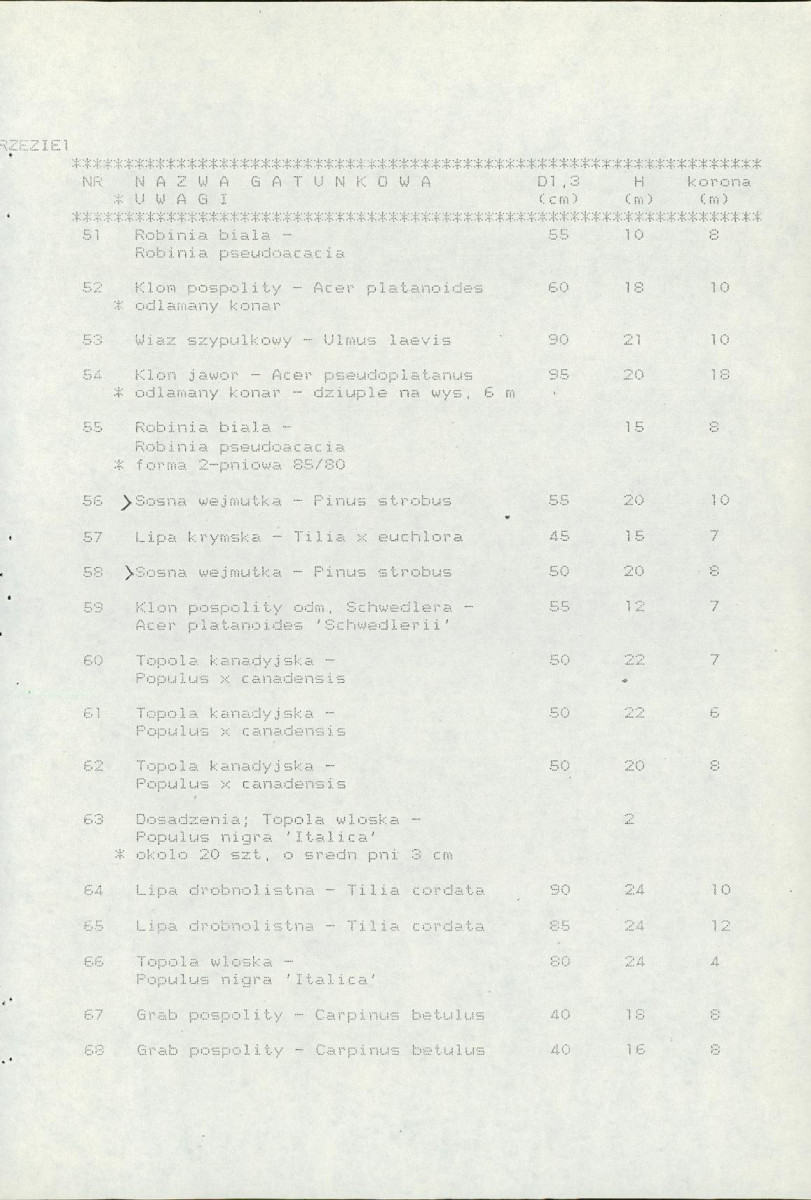 EP - Ewidencja parkowa, skan nr 20