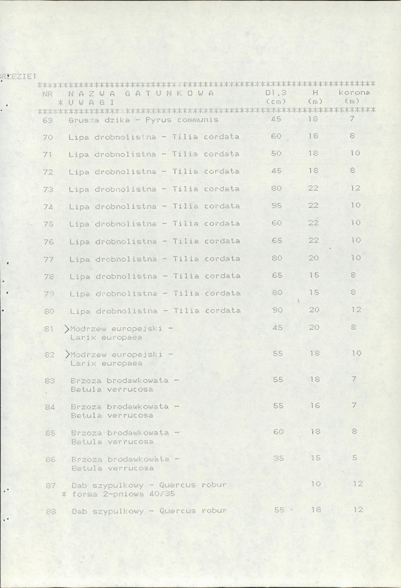 EP - Ewidencja parkowa, skan nr 21