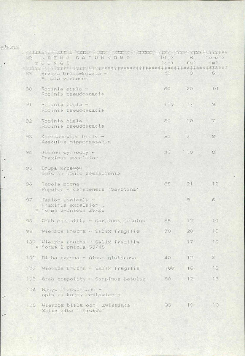 EP - Ewidencja parkowa, skan nr 22