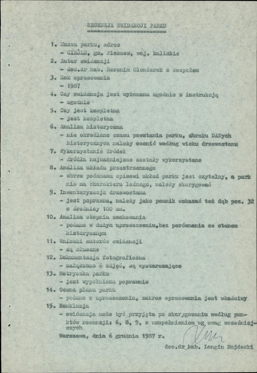 EP - Ewidencja parkowa, skan nr 6
