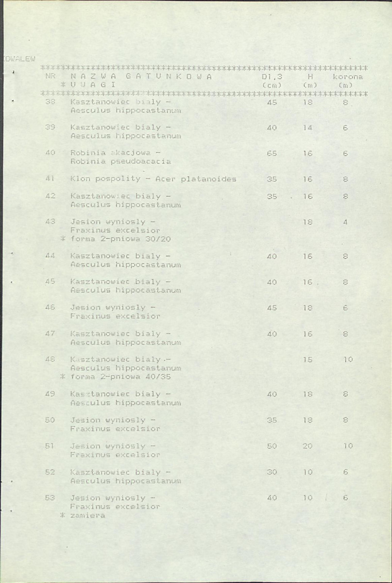 EP - Ewidencja parkowa, skan nr 16
