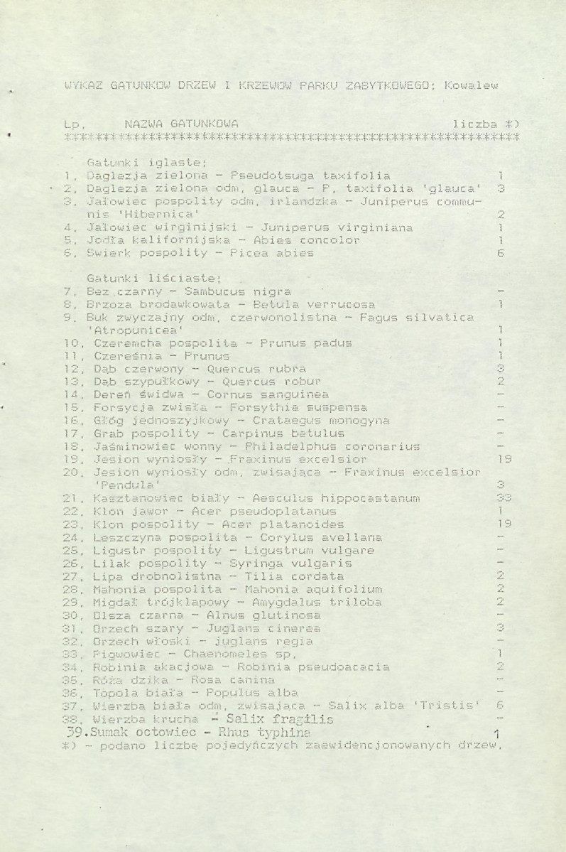 EP - Ewidencja parkowa, skan nr 22