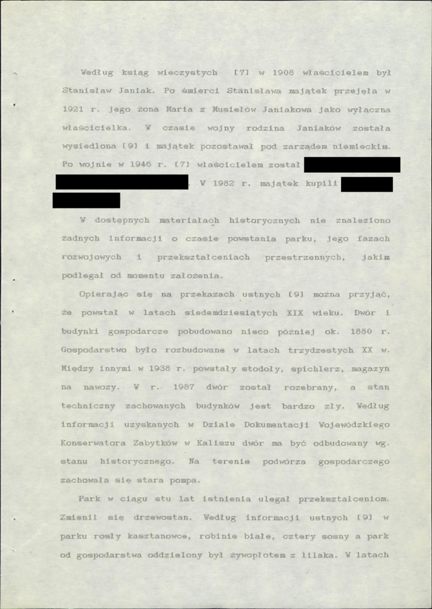 EP - Ewidencja parkowa, skan nr 8