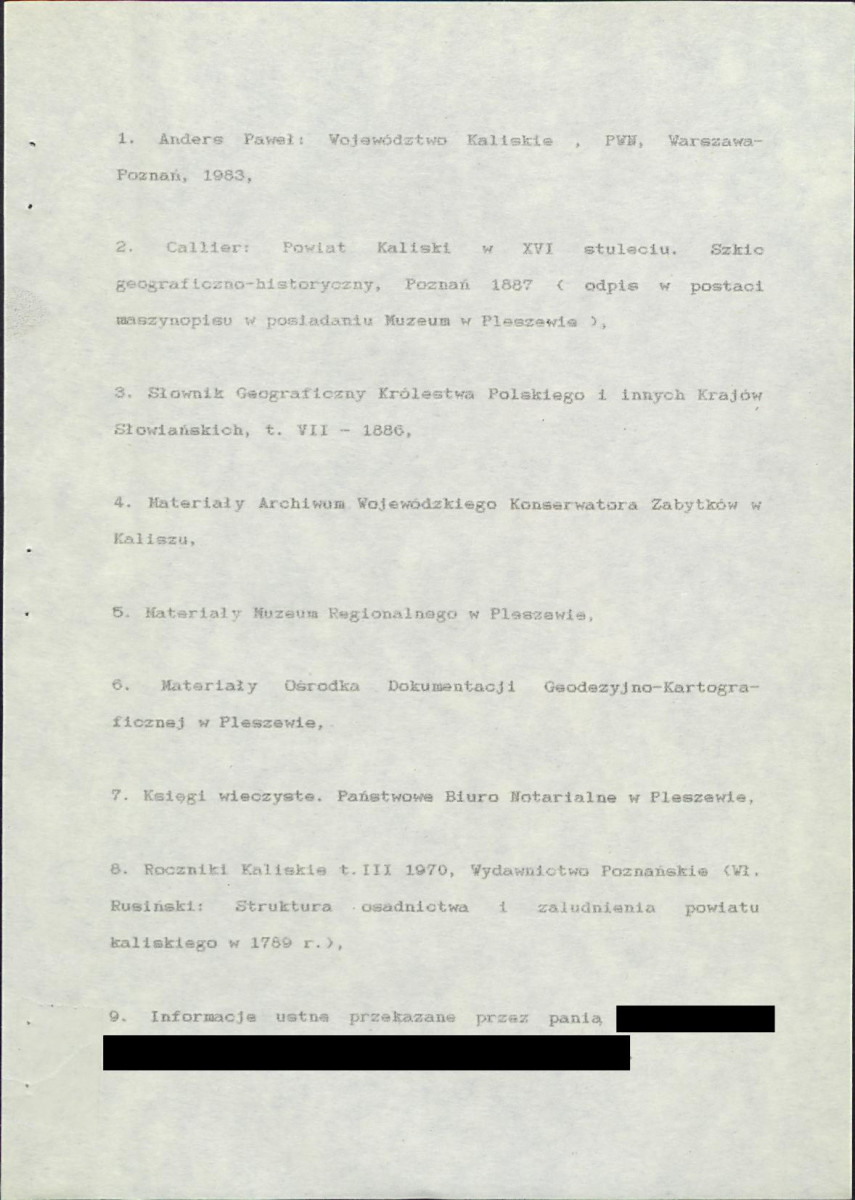 EP - Ewidencja parkowa, skan nr 10