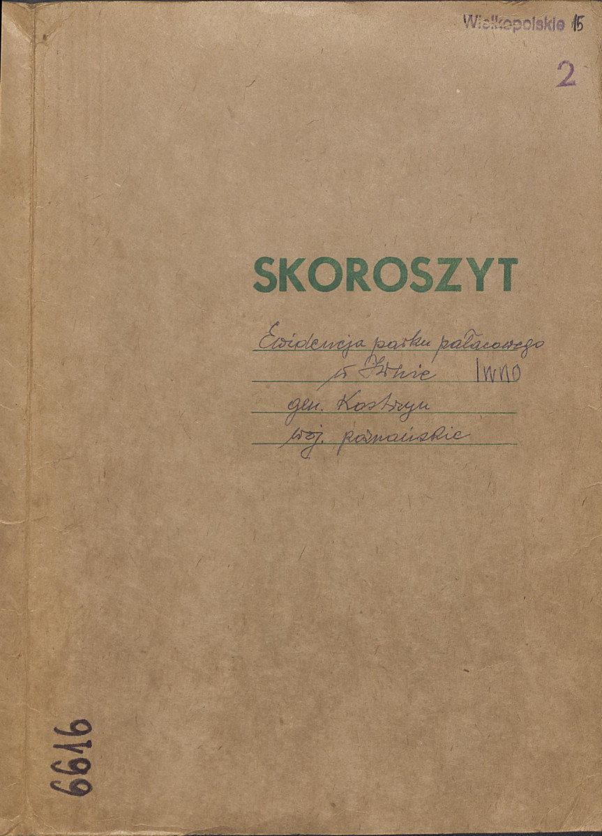 EP - Ewidencja parkowa, skan nr 1