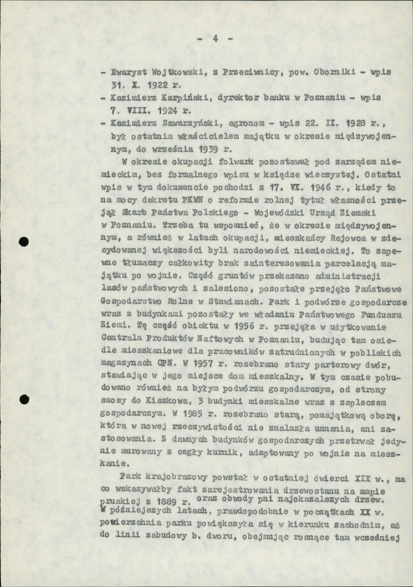 EP - Ewidencja parkowa, skan nr 10