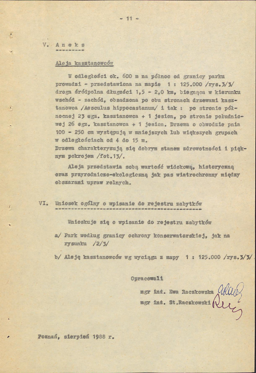 EP - Ewidencja parkowa, skan nr 18