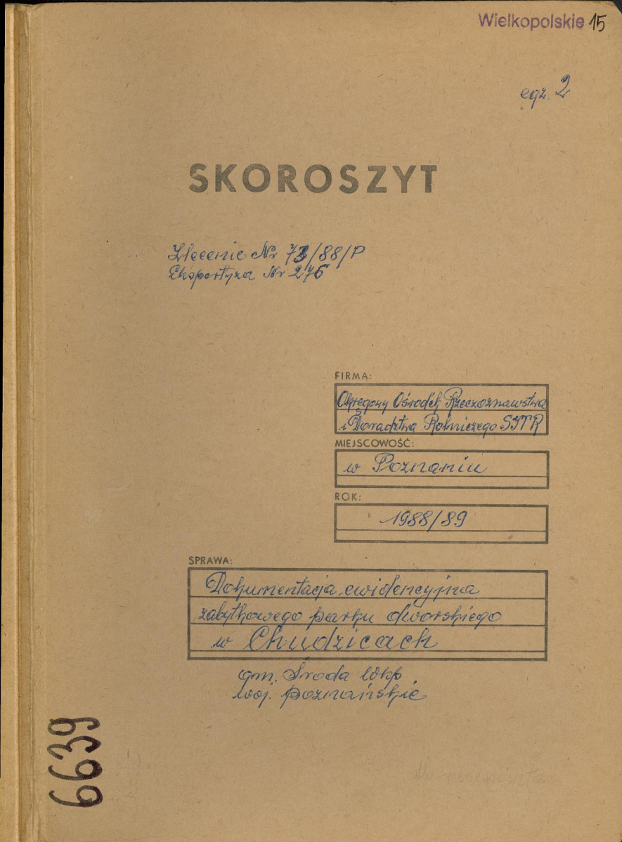 Ewidencja parkowa, skan nr 1
