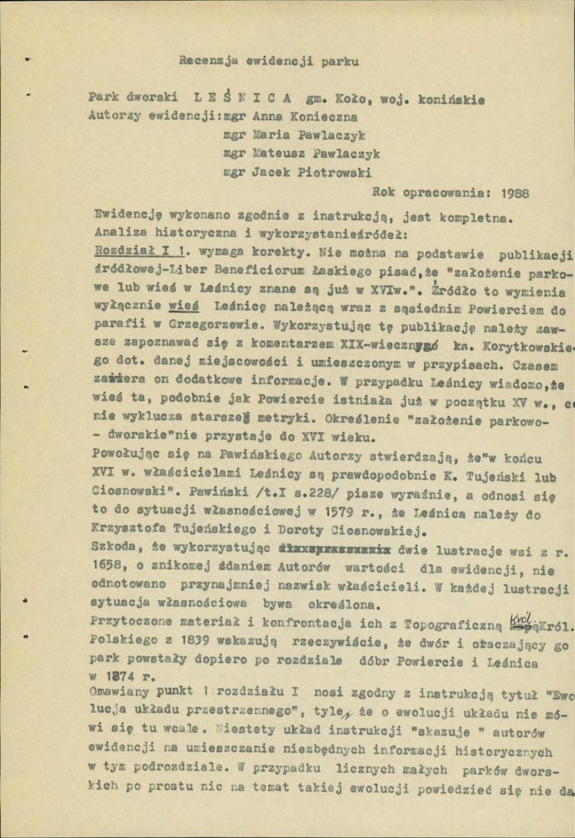 Ewidencja parkowa, skan nr 25