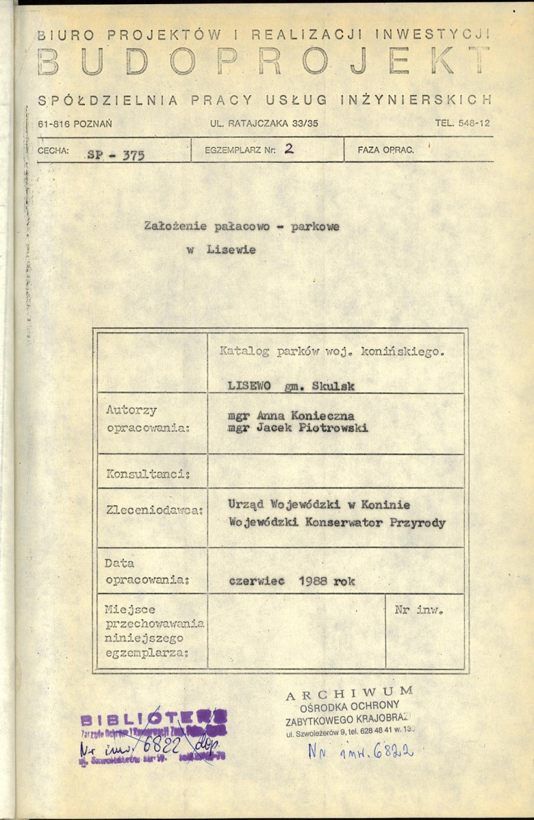 Ewidencja parkowa, skan nr 5