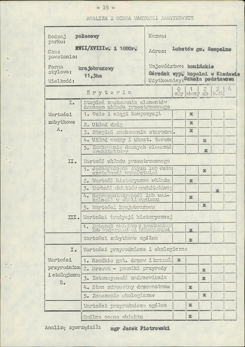 Ewidencja parkowa, skan nr 23