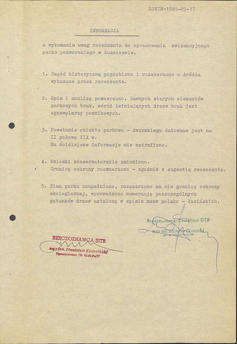 Ewidencja parkowa, skan nr 5