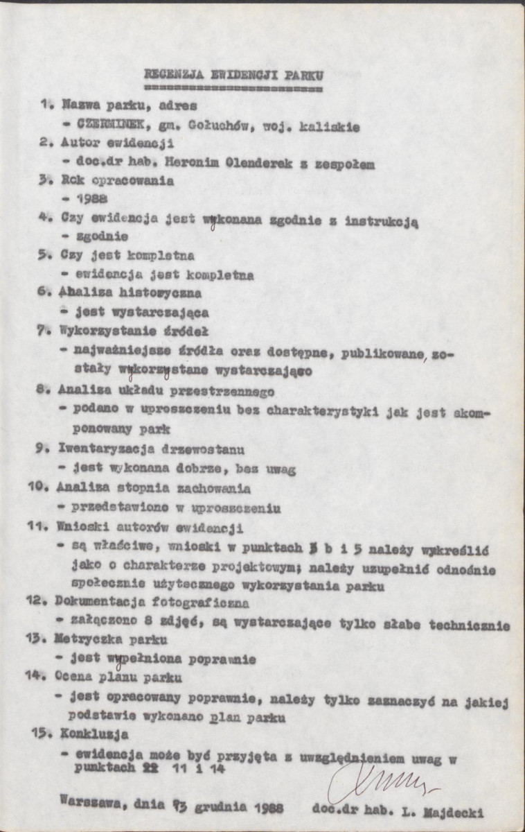 EP - Ewidencja parkowa, skan nr 5
