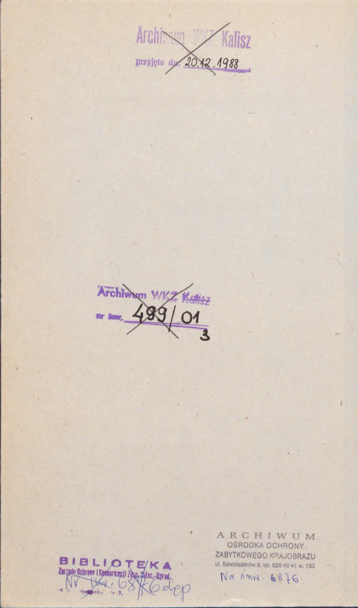 EP - Ewidencja parkowa, skan nr 2