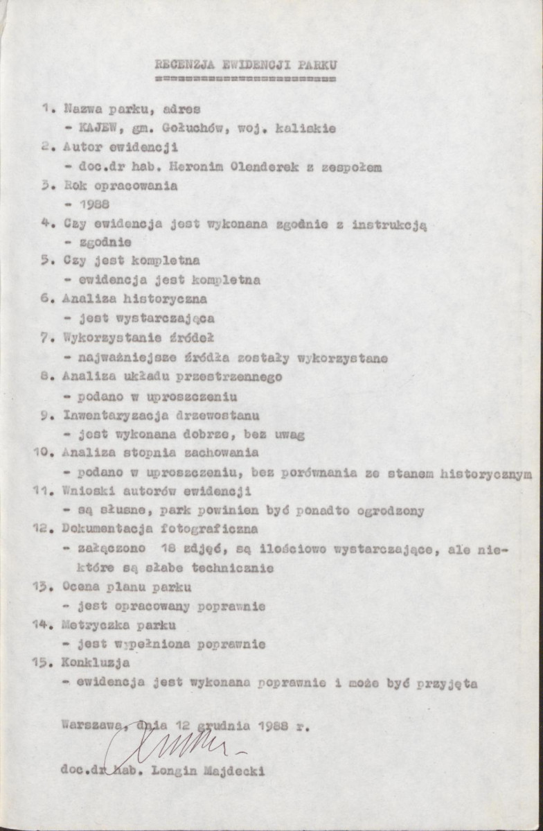 EP - Ewidencja parkowa, skan nr 5