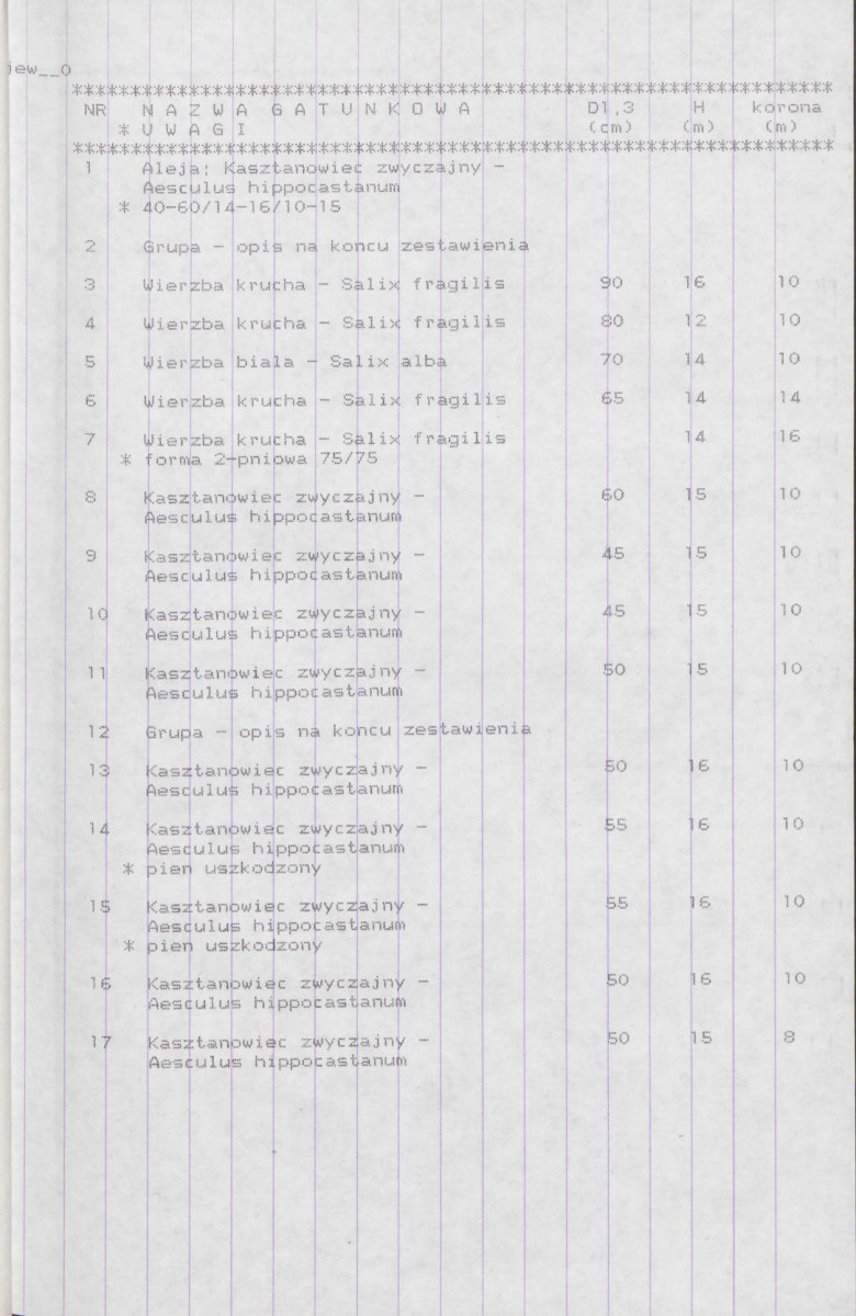 EP - Ewidencja parkowa, skan nr 16