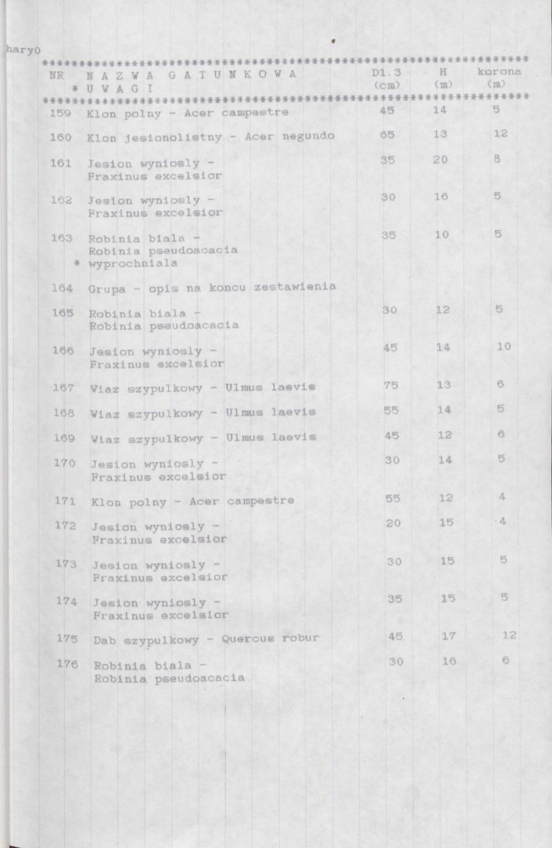 EP - Ewidencja parkowa, skan nr 28