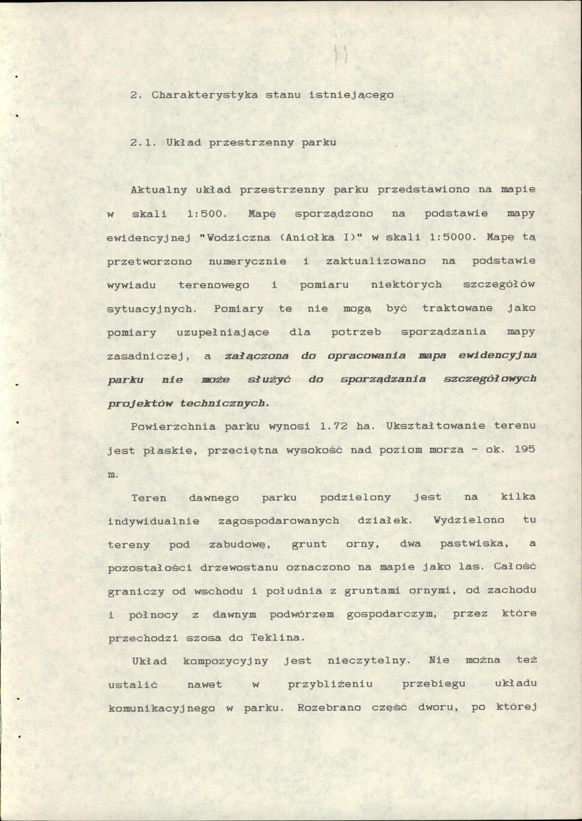 EP - Ewidencja parkowa, skan nr 13