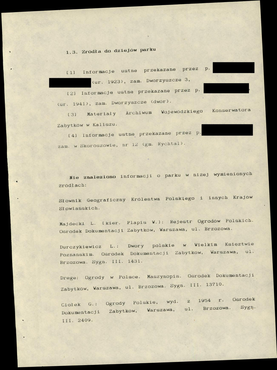 EP - Ewidencja parkowa, skan nr 10