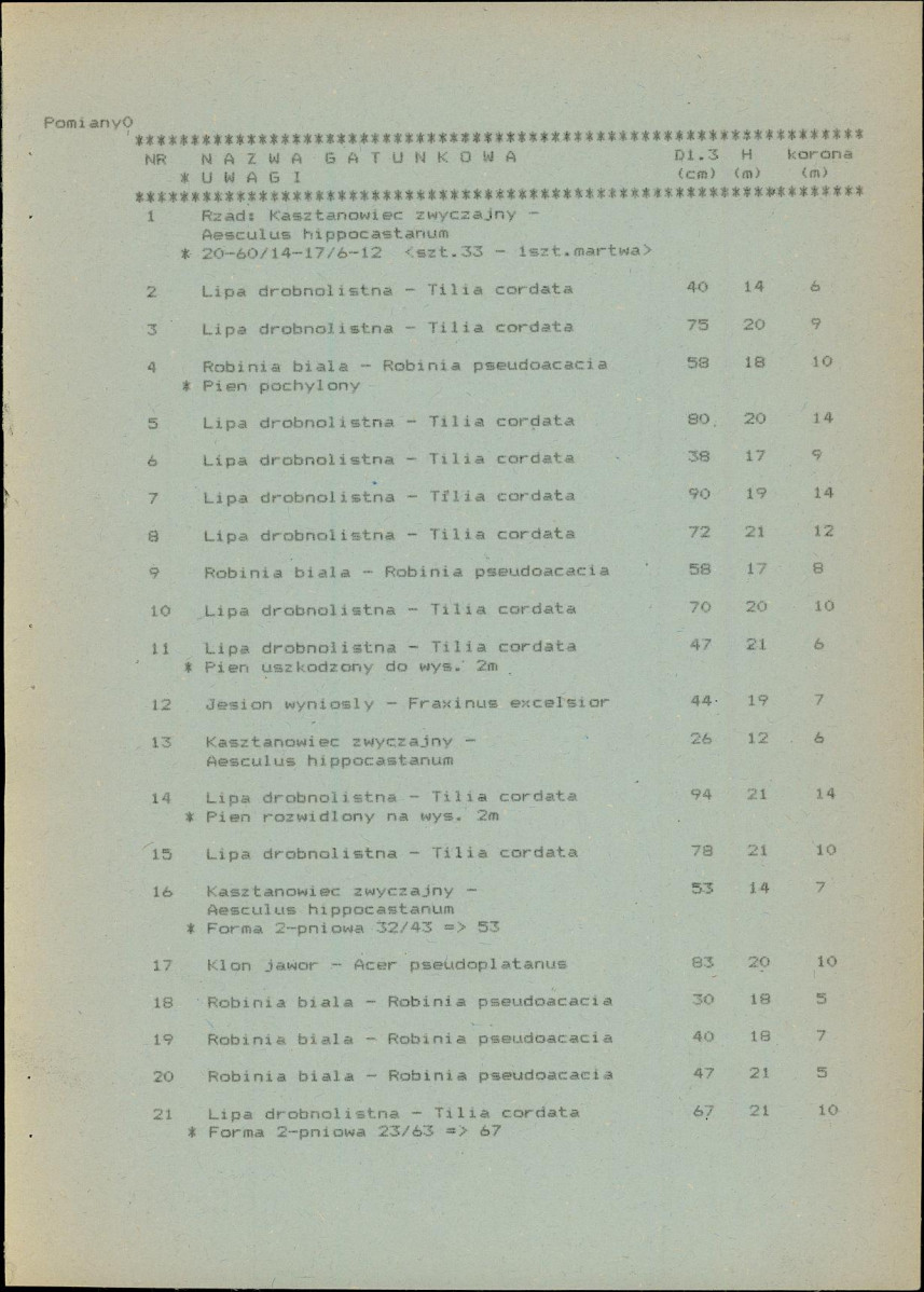 EP - Ewidencja parkowa, skan nr 20