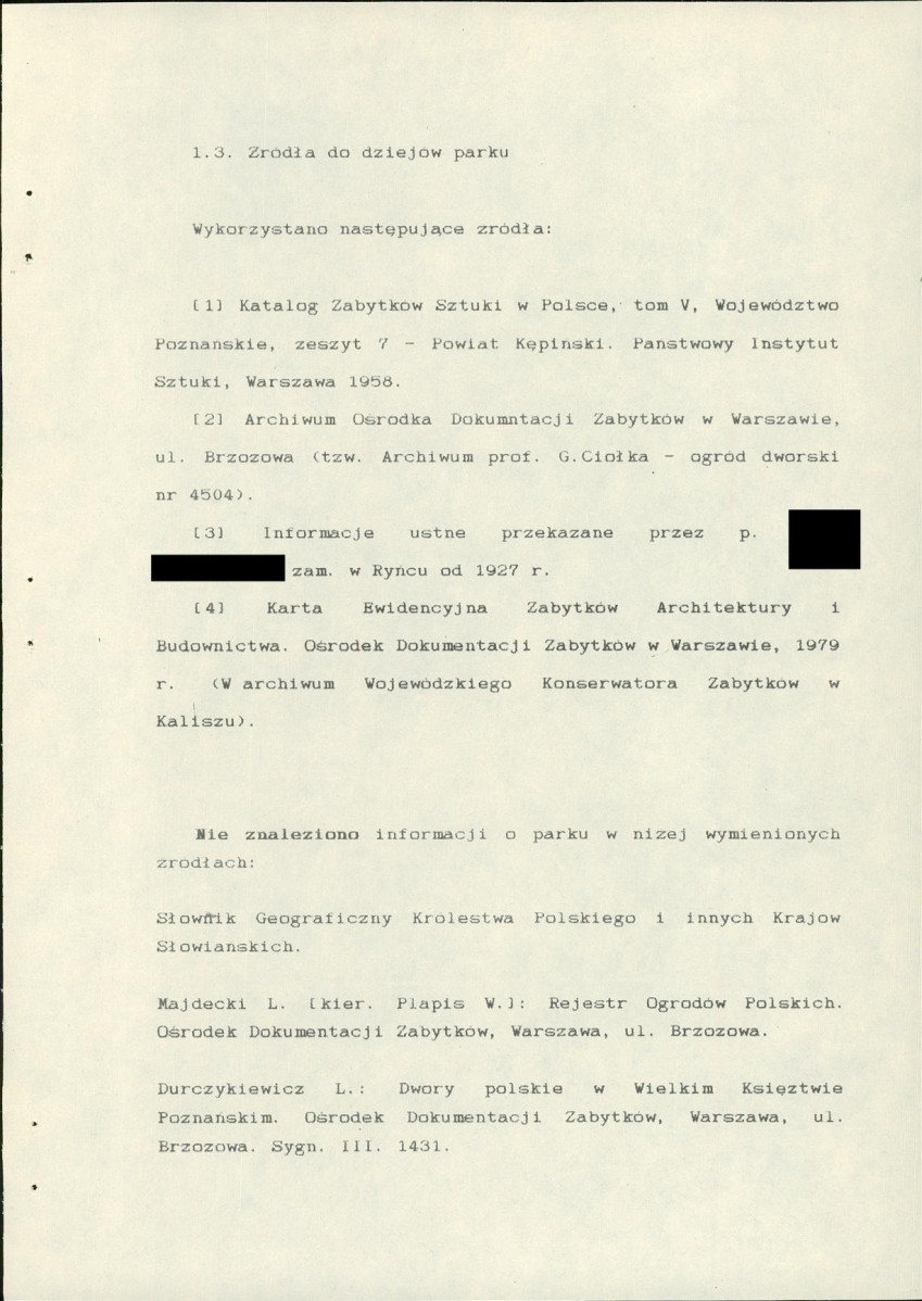 EP - Ewidencja parkowa, skan nr 11