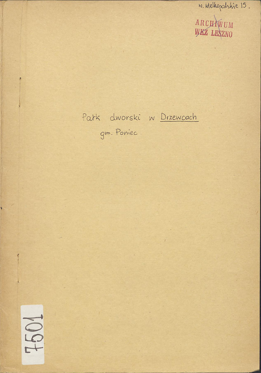 Ewidencja parkowa, skan nr 1