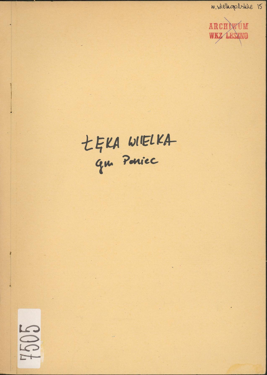 Ewidencja parkowa, skan nr 1