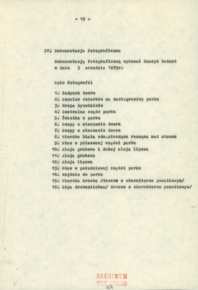EP - Ewidencja parkowa, skan nr 19