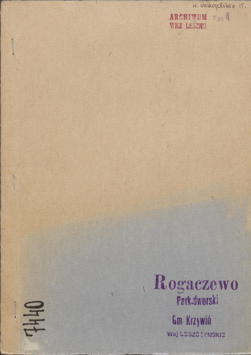 Ewidencja parkowa, skan nr 1