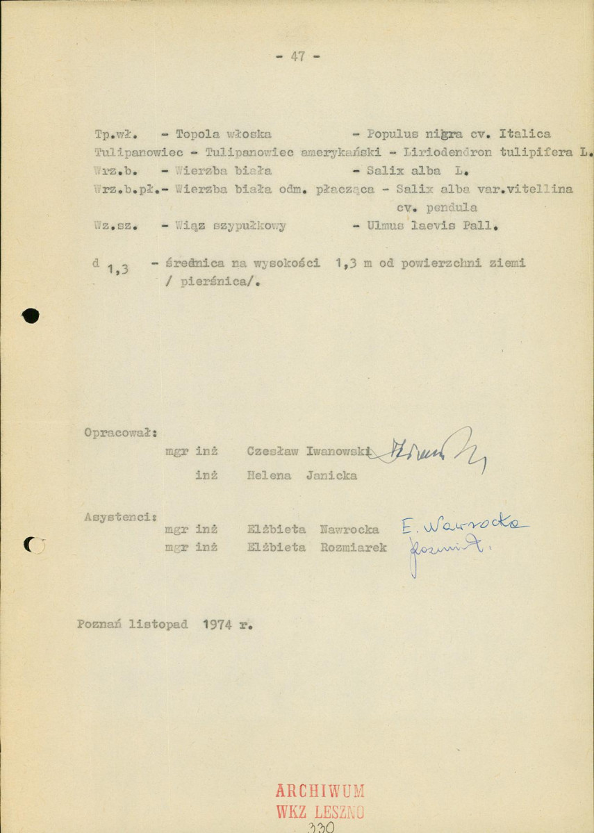 Ewidencja parkowa, skan nr 52