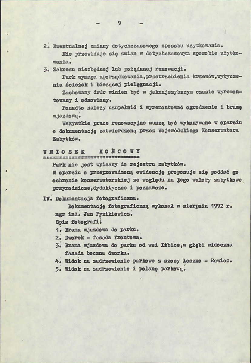 Ewidencja parkowa, skan nr 16