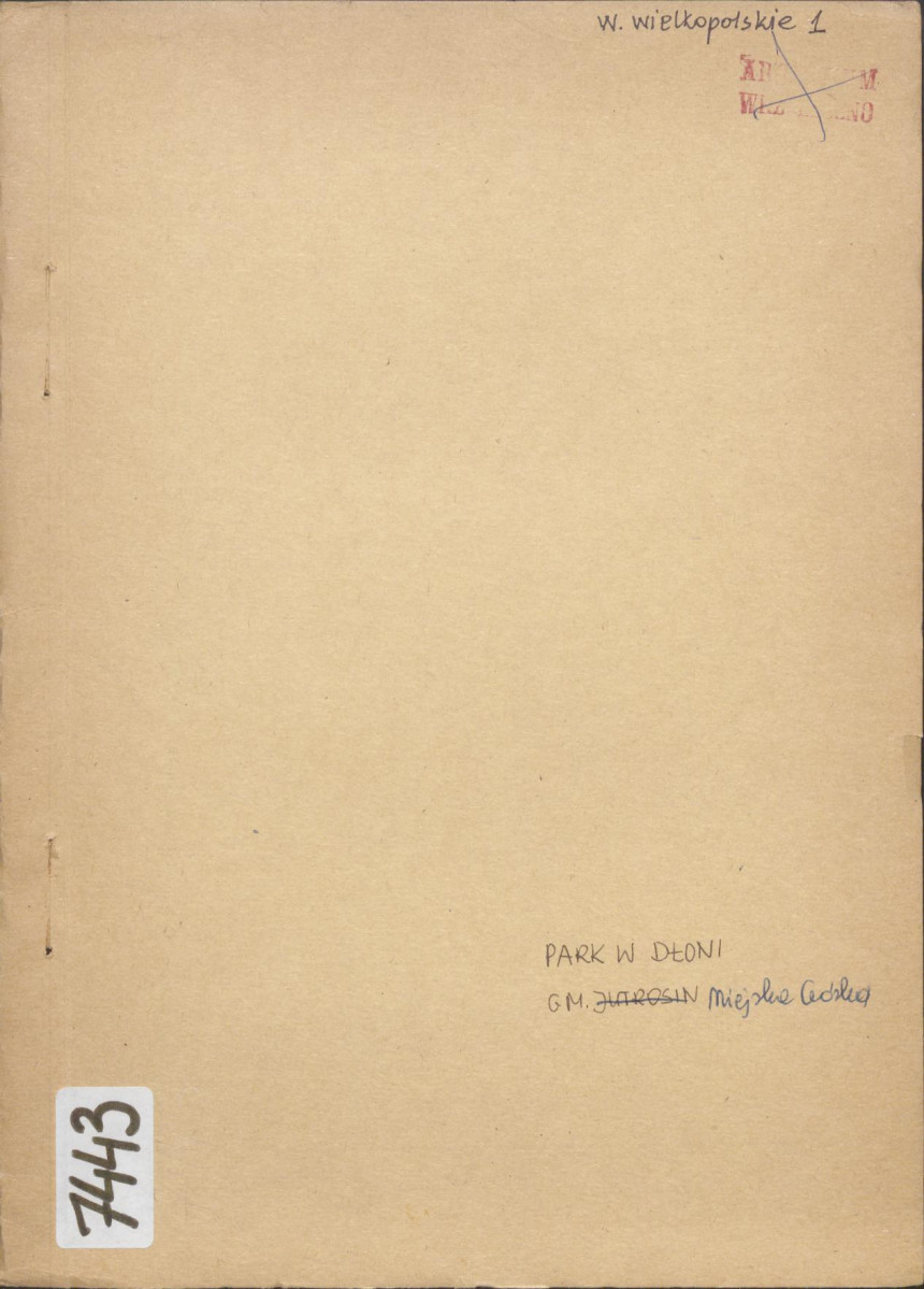 Ewidencja parkowa, skan nr 1