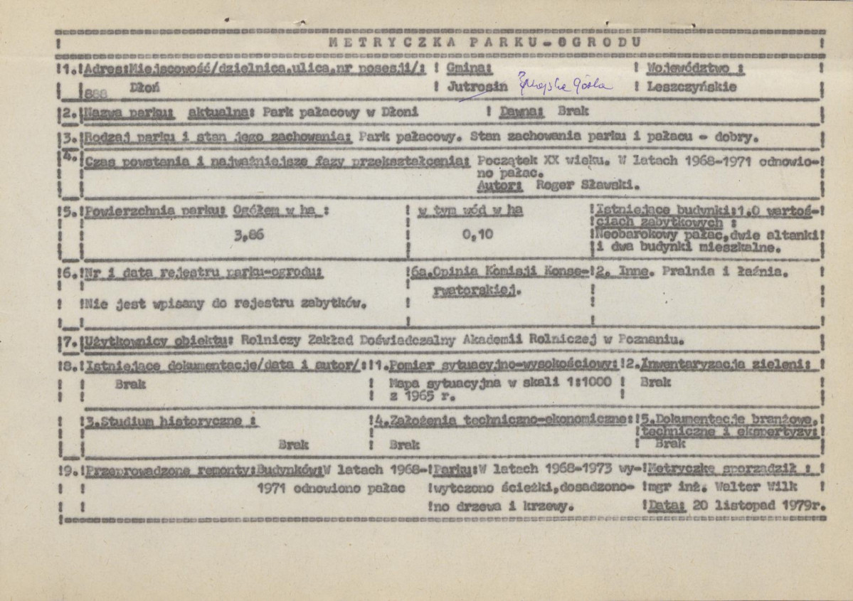 Ewidencja parkowa, skan nr 7