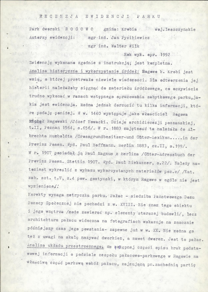 EP - Ewidencja parkowa, skan nr 25