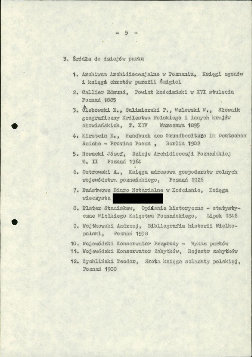 EP - Ewidencja parkowa, skan nr 10