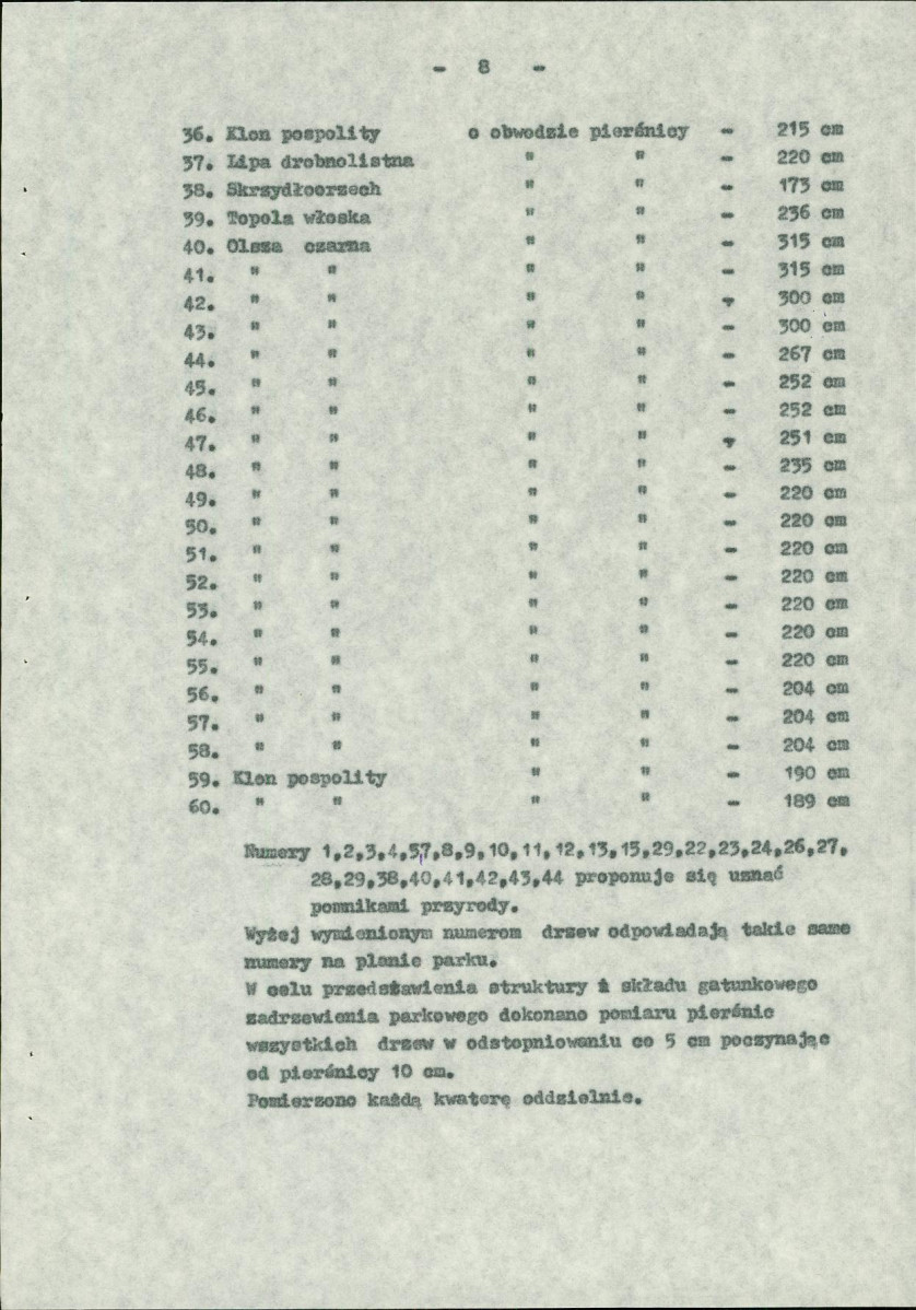 EP - Ewidencja parkowa, skan nr 13