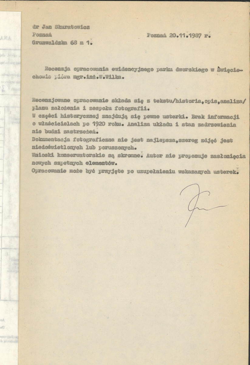 Ewidencja parkowa, skan nr 4