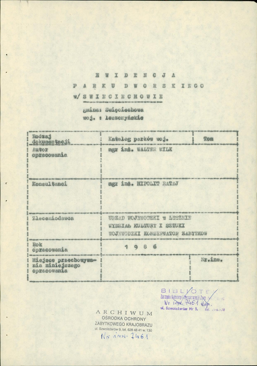 Ewidencja parkowa, skan nr 5
