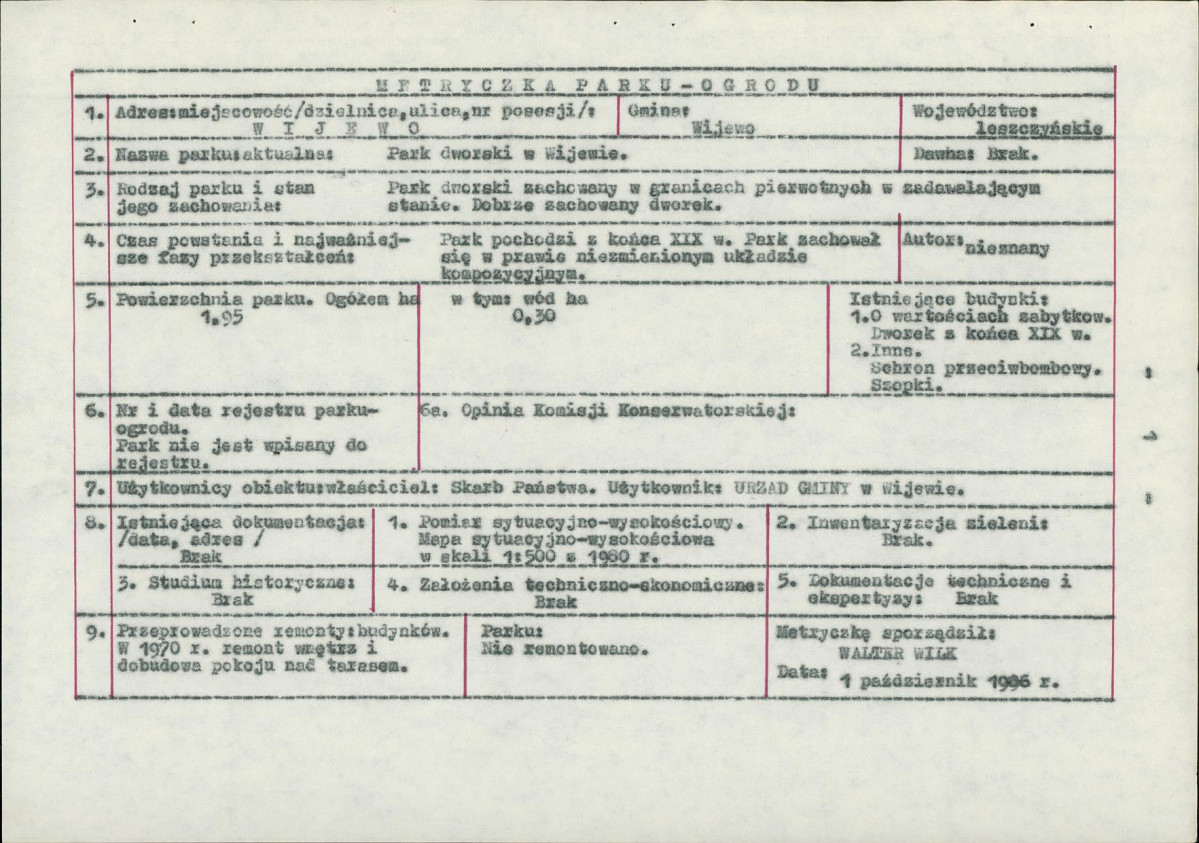 Ewidencja parkowa, skan nr 10