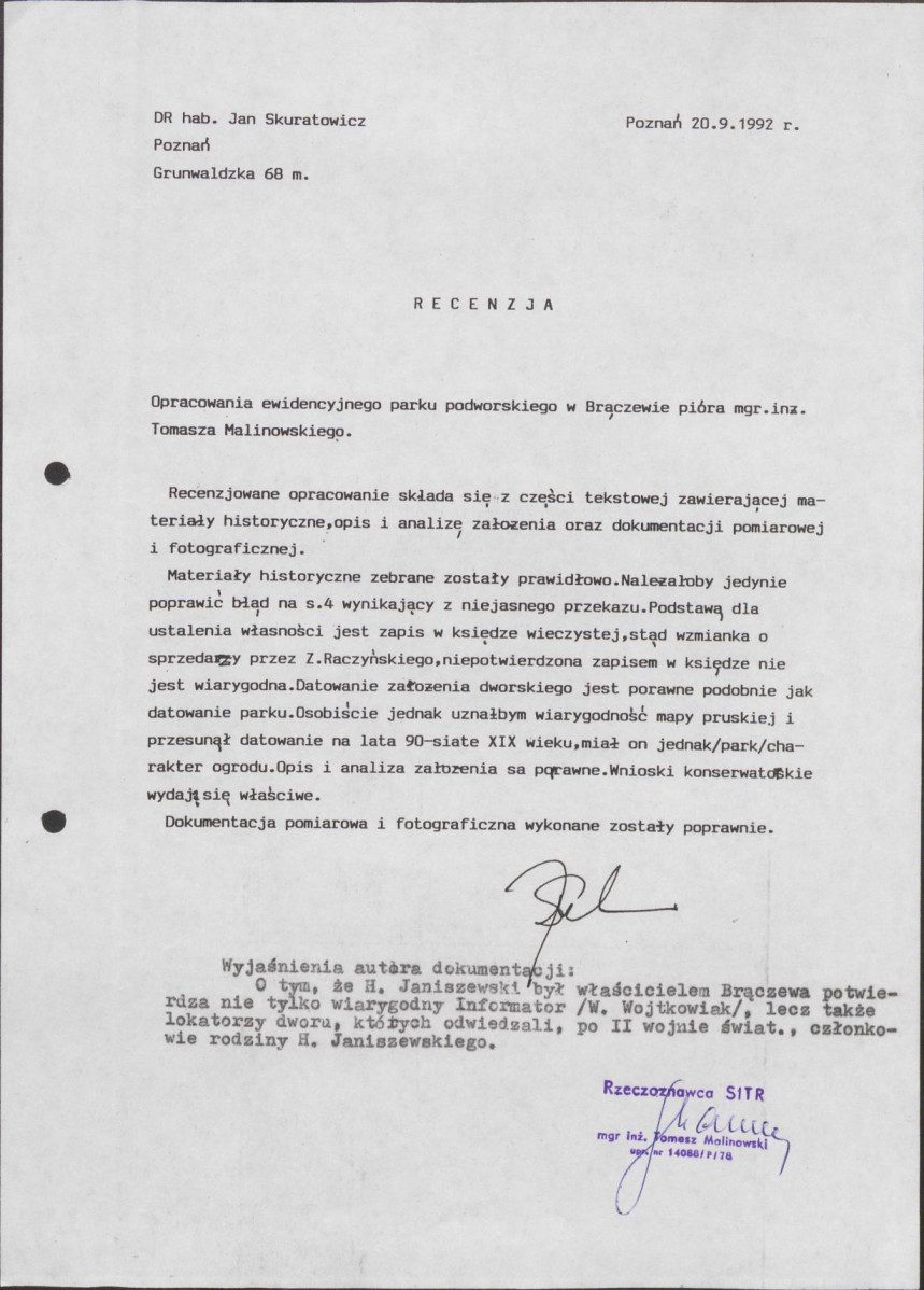 Ewidencja parkowa, skan nr 5