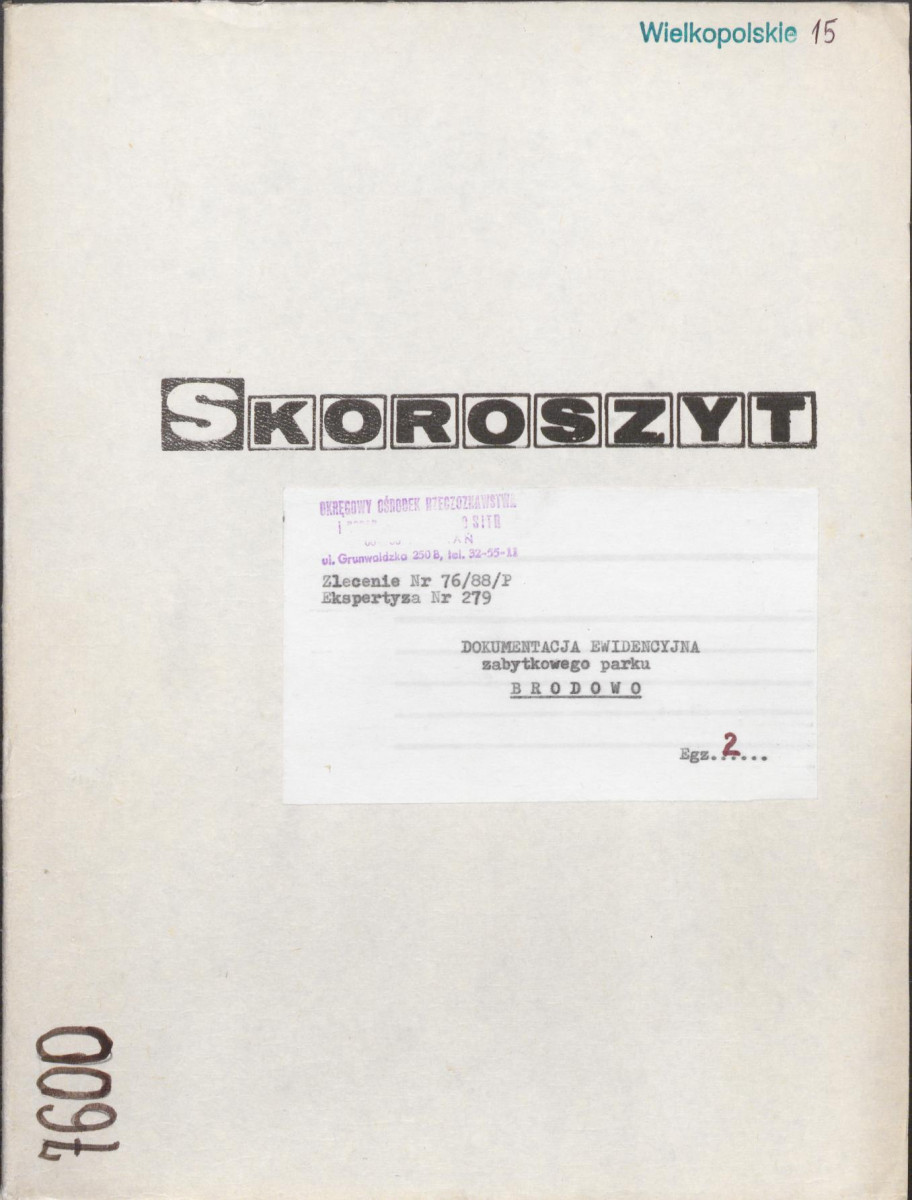 Ewidencja parkowa, skan nr 1