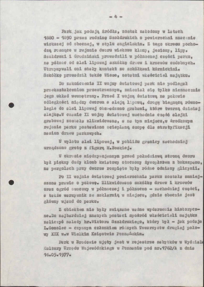 Ewidencja parkowa, skan nr 10