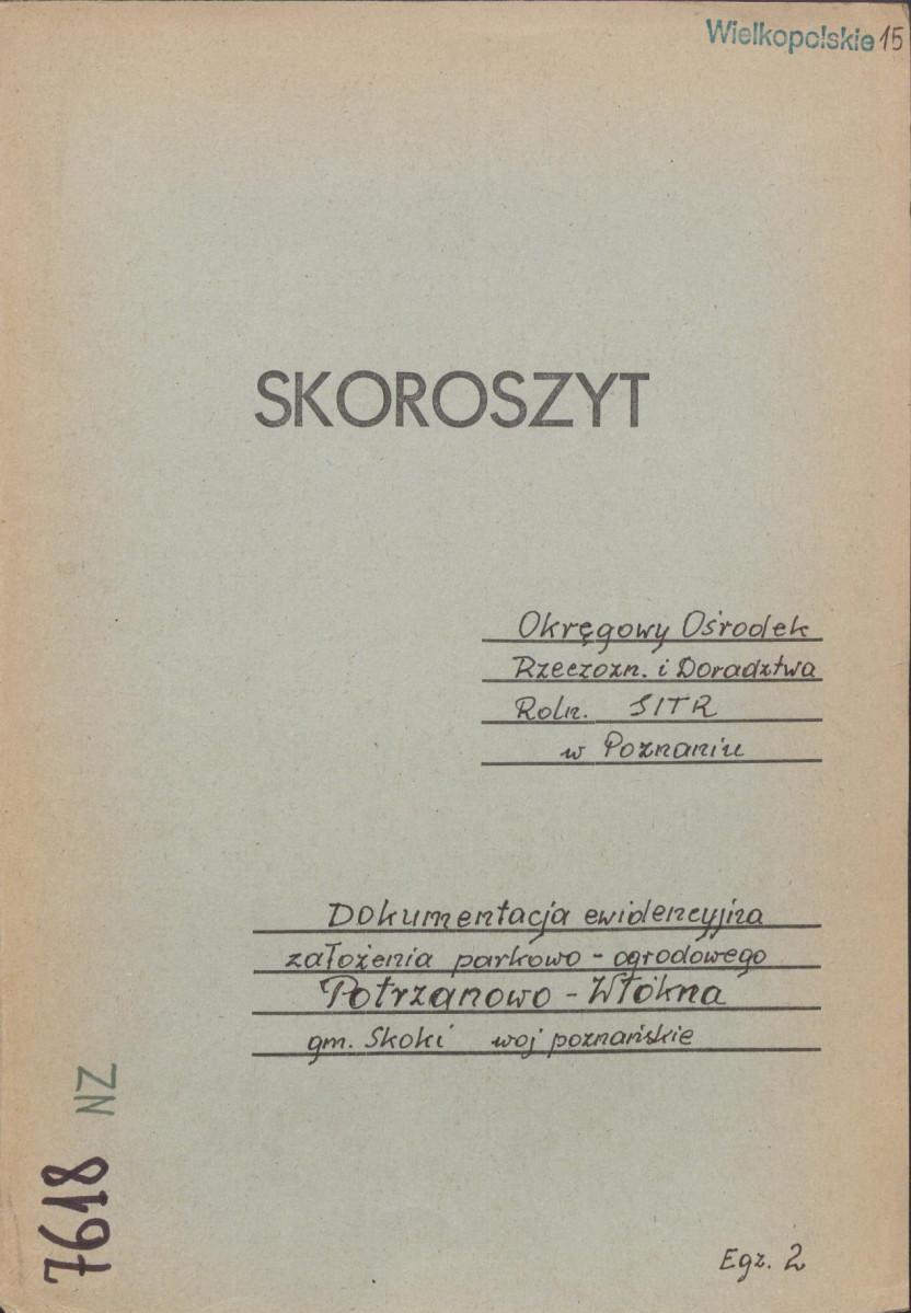 EP - Ewidencja parkowa, skan nr 1