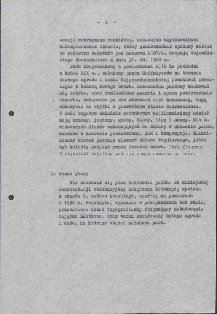 EP - Ewidencja parkowa, skan nr 10