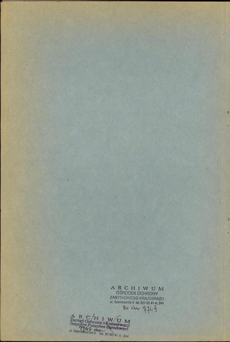 EP - Ewidencja parkowa, skan nr 2