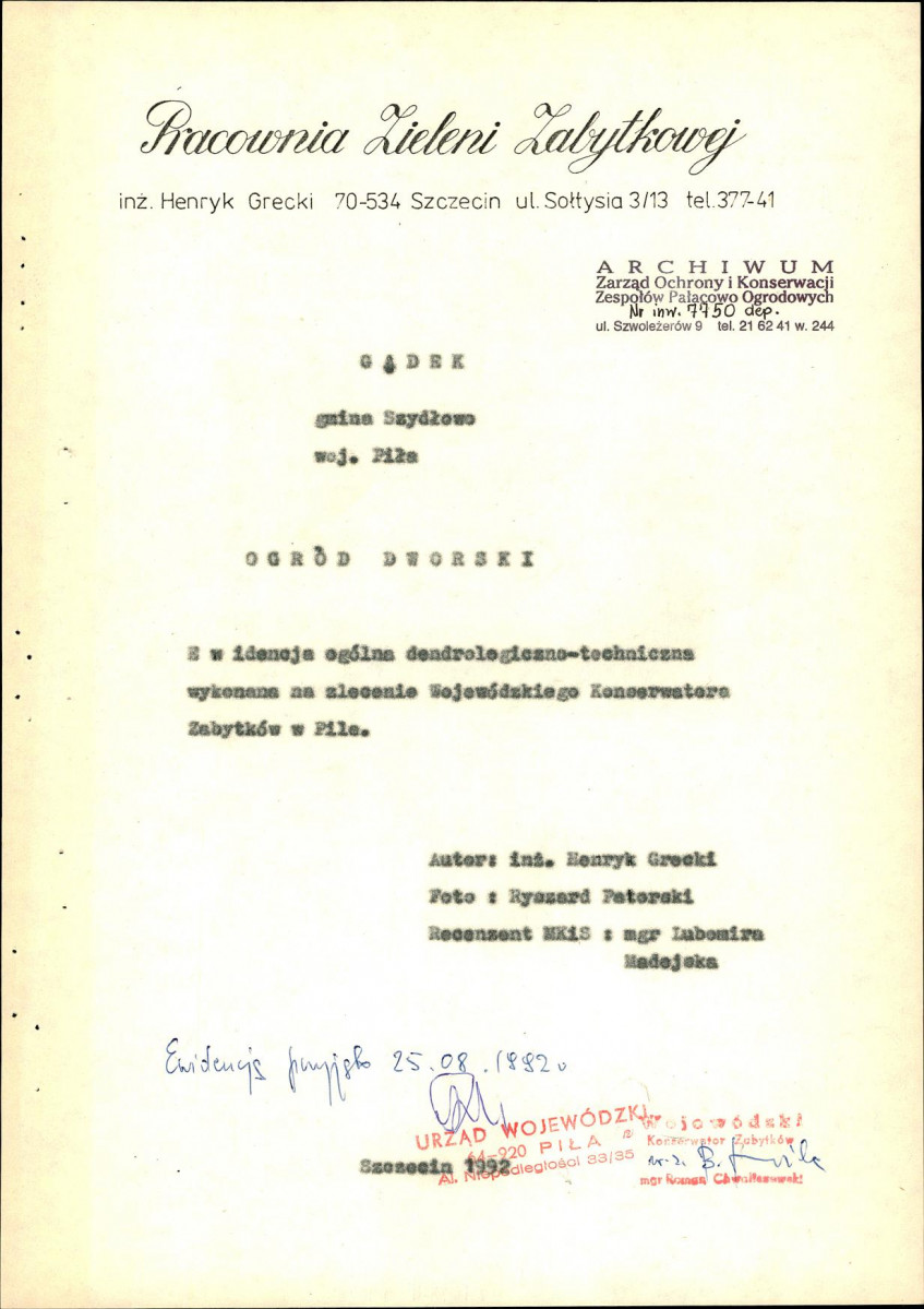Ewidencja parkowa, skan nr 6