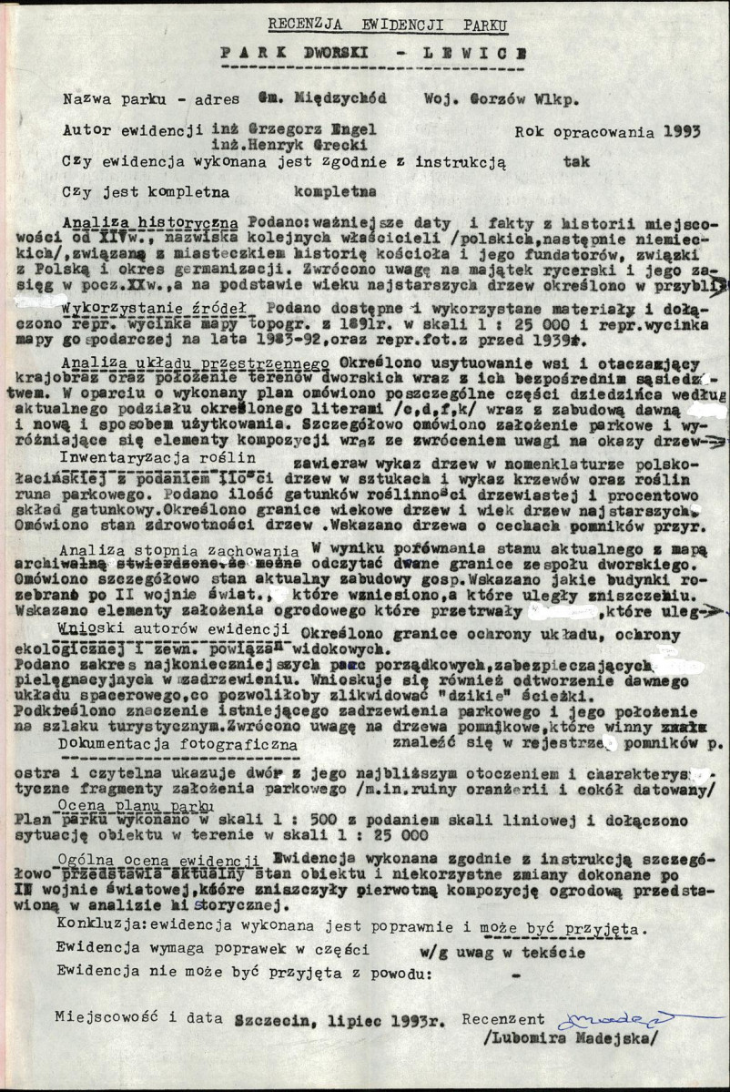 Ewidencja parkowa, skan nr 40