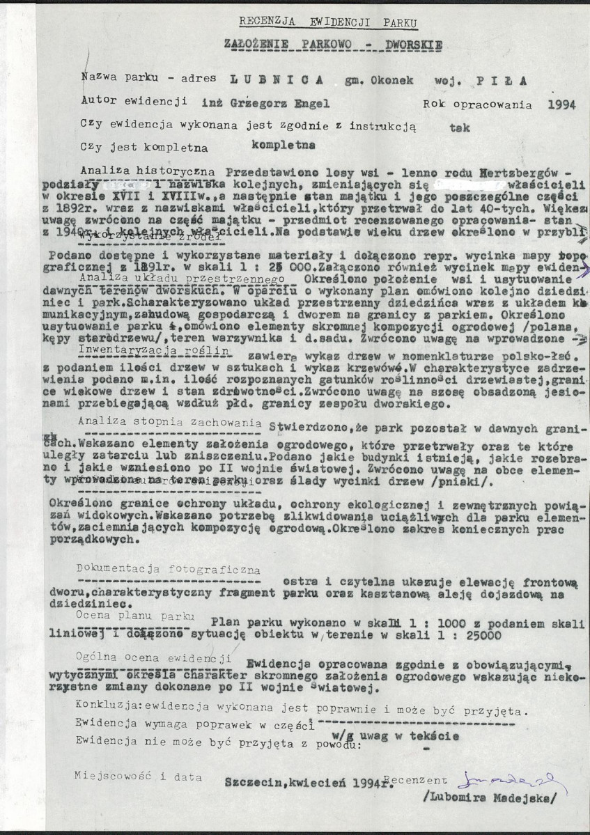 Ewidencja parkowa, skan nr 24